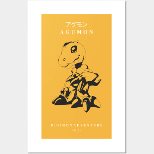 Agumon Partner Posters and Art